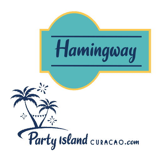 Caribbean Cura Sticker by Party Island Curacao