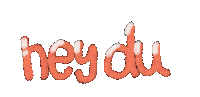 Text Hallo Sticker