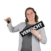 Makelaar Verkocht Sticker by MechelMakelaardij
