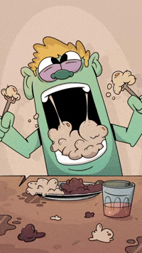 Hungry Thanksgiving GIF by Fresh Cake