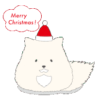 Merry Christmas Cat Sticker by moimoimoinen