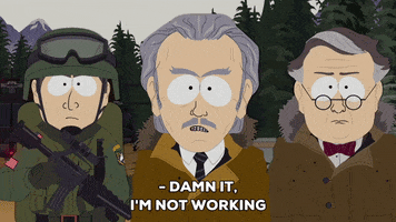 gun soldier GIF by South Park 