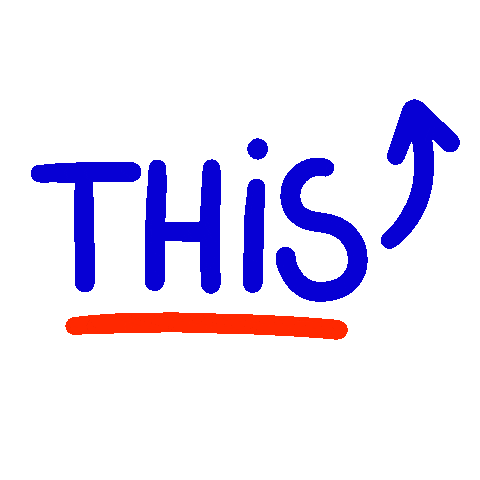 Type Typo Sticker by About Evie