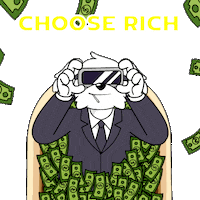 Money Choose Sticker by BoDoggos