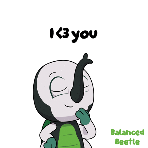 Love You Kiss GIF by VeeFriends