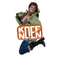 moretheaterproducties wiggle theater springen sprong Sticker