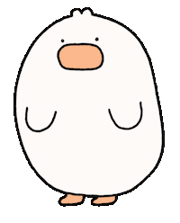 Cartoon Duck Sticker by Kennymays
