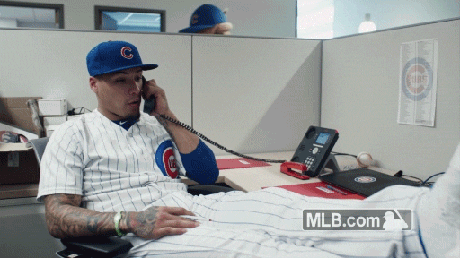 Javier Baez Phone GIF by MLB