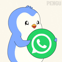 Text Me Social Media GIF by Pudgy Penguins