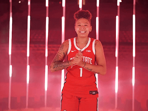 Womens Basketball GIF by Ohio State Athletics