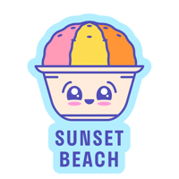 Happy Shaved Ice Sticker by cks.design