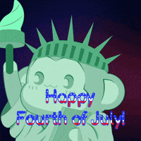 Independence Day Celebration GIF by Chimpers