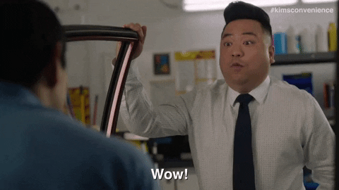 Shocked Reality Show GIF by Kim's Convenience