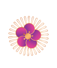 Celebration Flower Sticker by Celcom