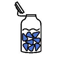 Cubes Shaking Sticker by EviveSmoothie