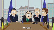 jesus running GIF by South Park 