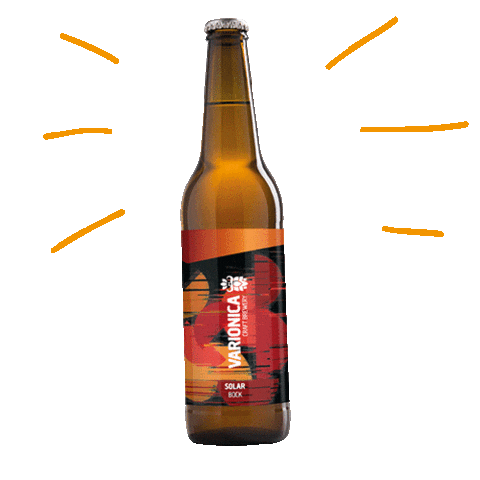 Beer Rotate Sticker by Varionica Craft Brewery