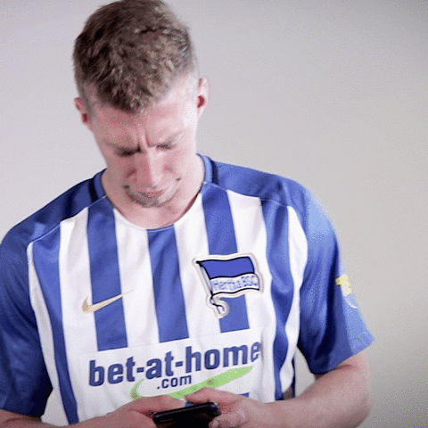 sms GIF by Hertha BSC