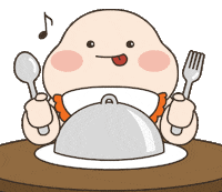 365mc_seoul food eat mukbang 먹방 Sticker