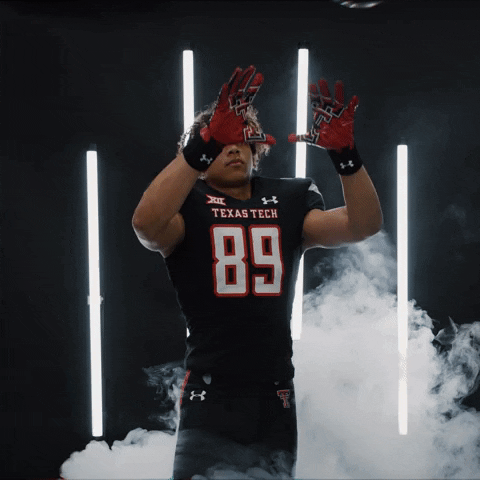College Football Sport GIF by Texas Tech Football