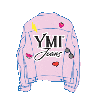 Denim Jacket Sticker by YMIJeans