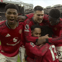 Come On Kiss GIF by Manchester United