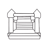 Bounce House Abco Sticker by Austin Bounce Co.