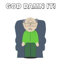 Dammit Damn It Sticker by South Park