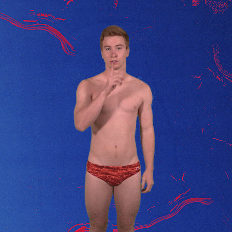 Diving Swimming GIF by SMU Mustangs