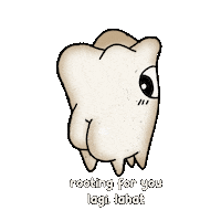 Tooth Rooting For You Sticker