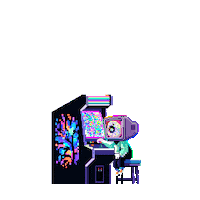 Art Playing Sticker