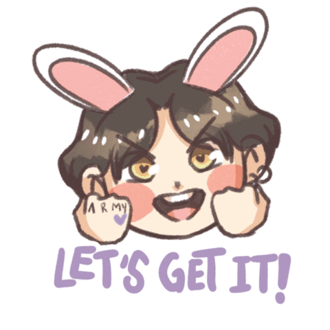 Lets Get It Yes Sticker