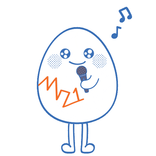 Show Singing Sticker by M21.hk