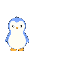 Fire Text Sticker by Pudgy Penguins
