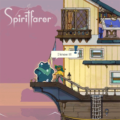 thunderlotusgames animation frog spiritfarer GIF