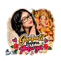 Ganesh Chaturthi Raja Sticker by Global Tara Entertainment