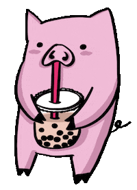 Bubble Tea Boba Sticker