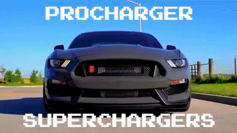 ProCharger giphygifmaker ford turbo boost GIF