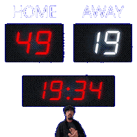 19 Away Sticker