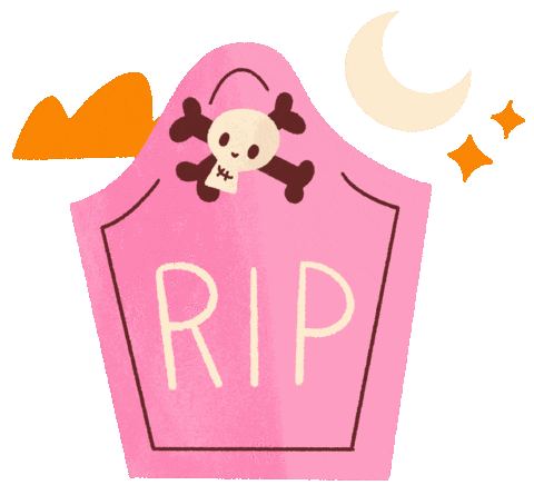 Halloween Night Sticker by Anna Hurley