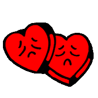lomomolo love heart sad amor Sticker