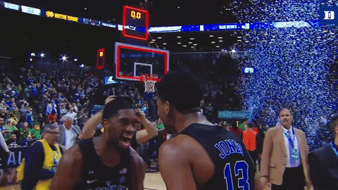 College Basketball Hoops GIF by Duke Men's Basketball