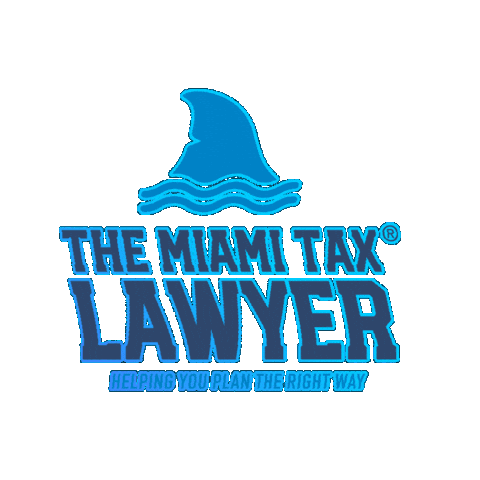 themiamitaxlawyer shark miamitax miamitaxlawyer Sticker