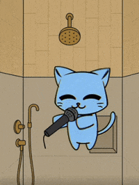 Shower Singing GIF