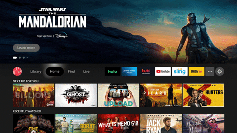 Streaming User Interface GIF by Amazon Fire TV
