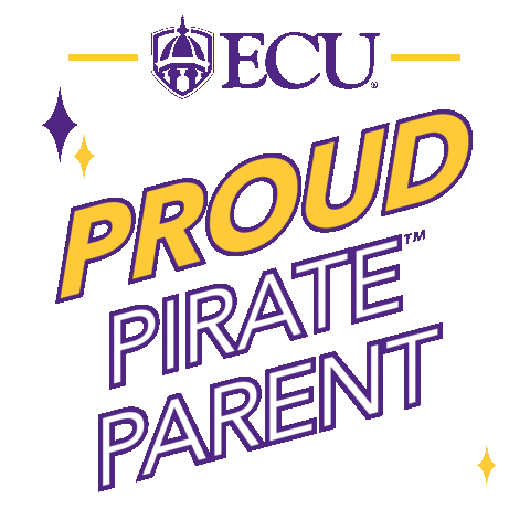 Ecu Pirates Sticker by East Carolina University