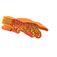 Big Cat Sticker by Good Snake