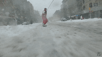 mic snowboarding GIF