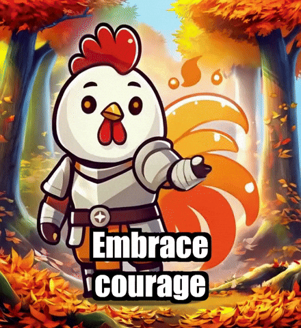 Wisdom Courage GIF by Zorooster