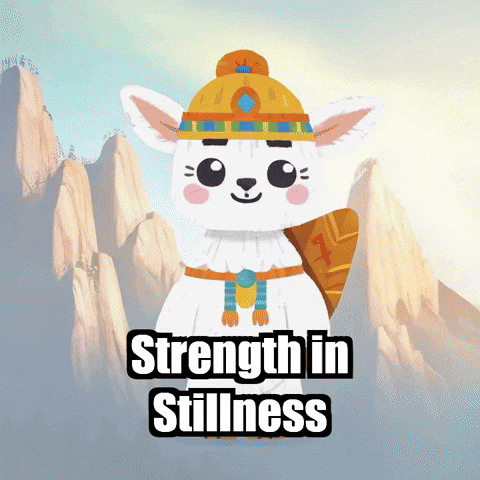 Strength Wisdom GIF by Llamaozi